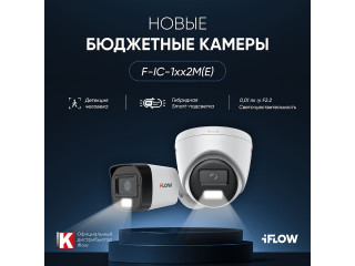 Новинка в iFLOW: бюджетные камеры с гибридной подсветкой и детекцией человека.