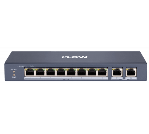  iFlow F-SW-EU410POE-V/L L2 Неуправляемый PoE коммутатор
