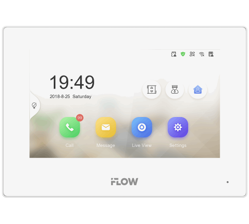  iFlow F-VI-3242IPE1/White IP видеодомофон