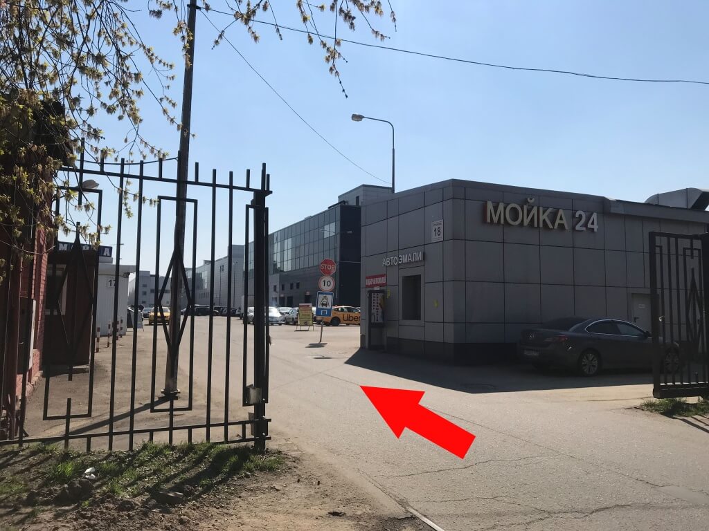 Карта проезда 1